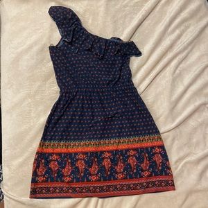 One shoulder sundress